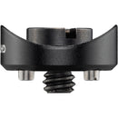 Wooden Camera Rod Clamp Base (1/4"-20, SmallHD)
