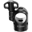 Wooden Camera Universal 15mm Rod Clamp (3/8"-16, 1/4"-20, 1/4"-20 SmallHD)