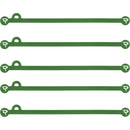 Wooden Camera Cine Mag Ties (5-Pack, Green, 6.8")