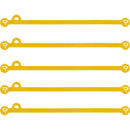 Wooden Camera Cine Mag Ties (5-Pack, Yellow, 6.8")