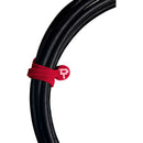 Wooden Camera Cine Mag Ties (5-Pack, Red, 6.8")