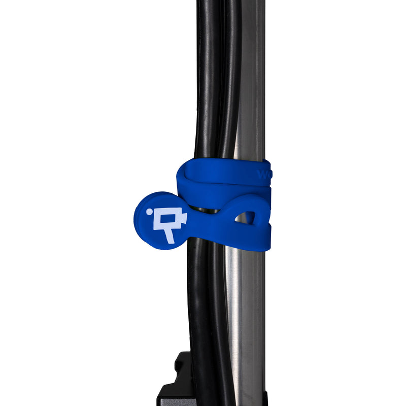 Wooden Camera Cine Mag Ties (5-Pack, Blue, 6.8")