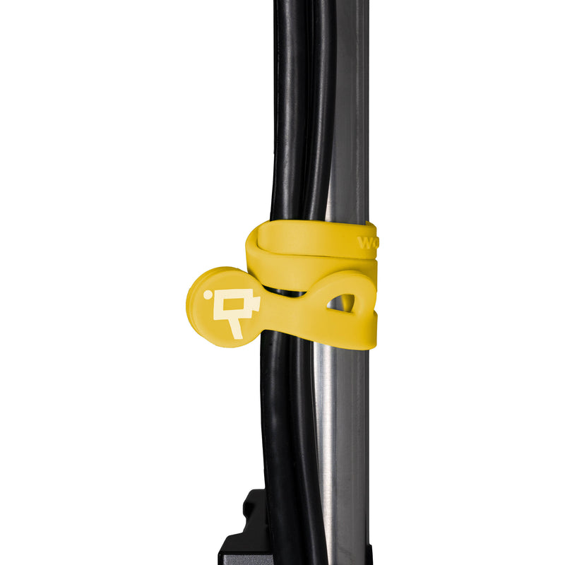 Wooden Camera Cine Mag Ties (5-Pack, Yellow, 6.8")