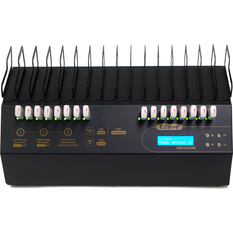 EZ Dupe 15 Target USB Cyclone Hard Drive Duplicator