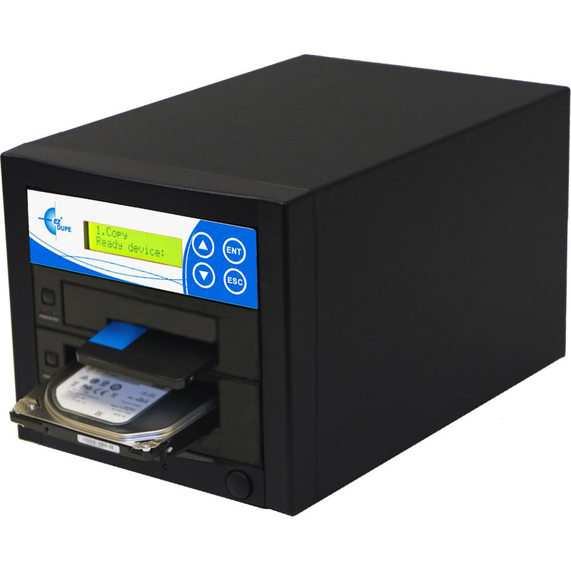 EZ Dupe 1 Target SATA Hard Drive and SSD Duplicator (300 MB/s)