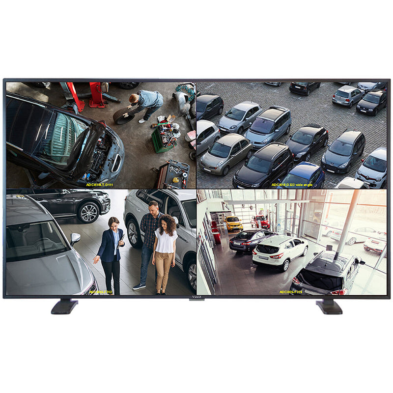 ViewZ 49" 4K UHD LED Video Wall Surveillance Monitor