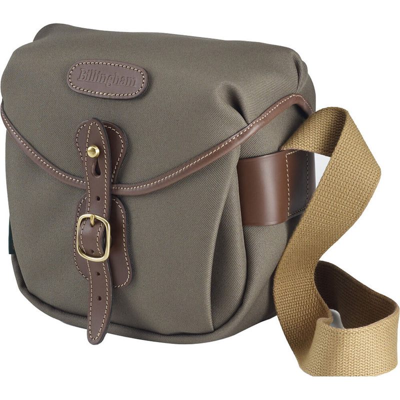 Billingham Hadley Digital Camera Bag (Sage FibreNyte / Chocolate Leather Trim, 3L)
