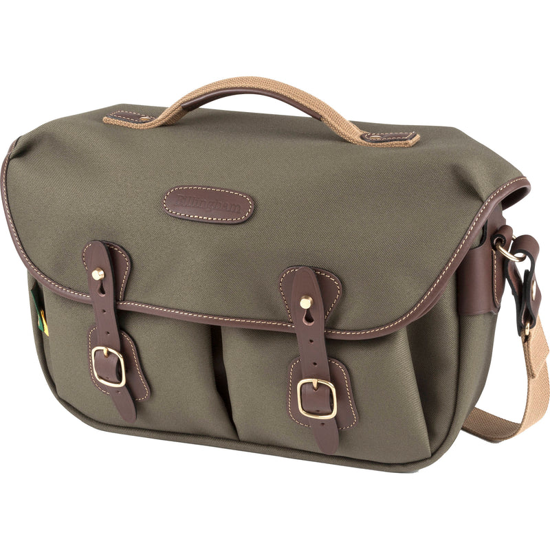 Billingham Hadley Pro 2020 Camera Bag (Sage FibreNyte and Chocolate Leather Trim)