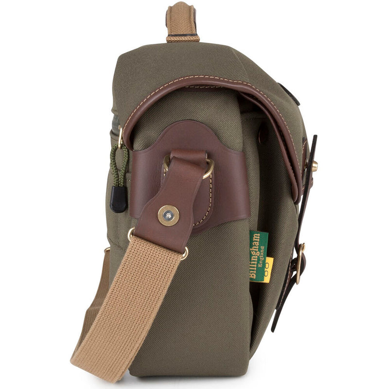Billingham Hadley Pro 2020 Camera Bag (Sage FibreNyte and Chocolate Leather Trim)
