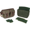 Billingham Hadley Pro 2020 Camera Bag (Sage FibreNyte and Chocolate Leather Trim)