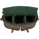 Billingham Hadley Pro 2020 Camera Bag (Sage FibreNyte and Chocolate Leather Trim)