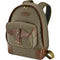 Billingham 35 Rucksack (Sage FibreNyte / Chocolate Leather Trim, 7L)