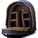 Billingham 25 Rucksack for Cameras (Navy/Chocolate, 9.4L)
