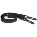 Billingham Sling Strap (Black Webbing / Black Leather Attachments)