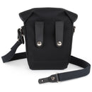 Billingham Galbin 10 Binocular Case (Black Canvas with Black Leather Trim)