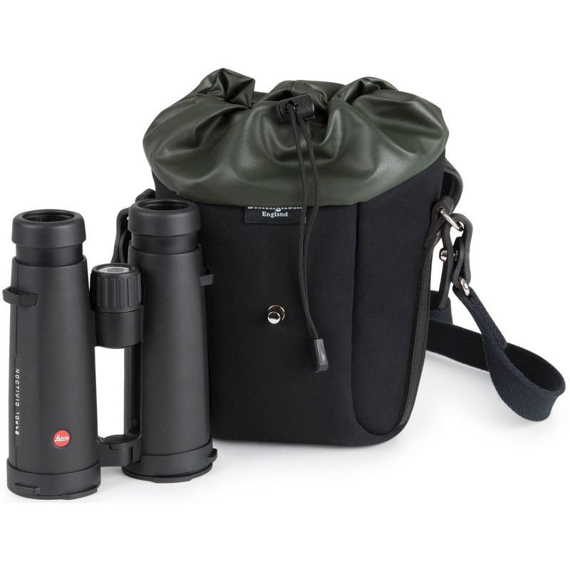 Billingham Galbin 10 Binocular Case (Black Canvas with Black Leather Trim)