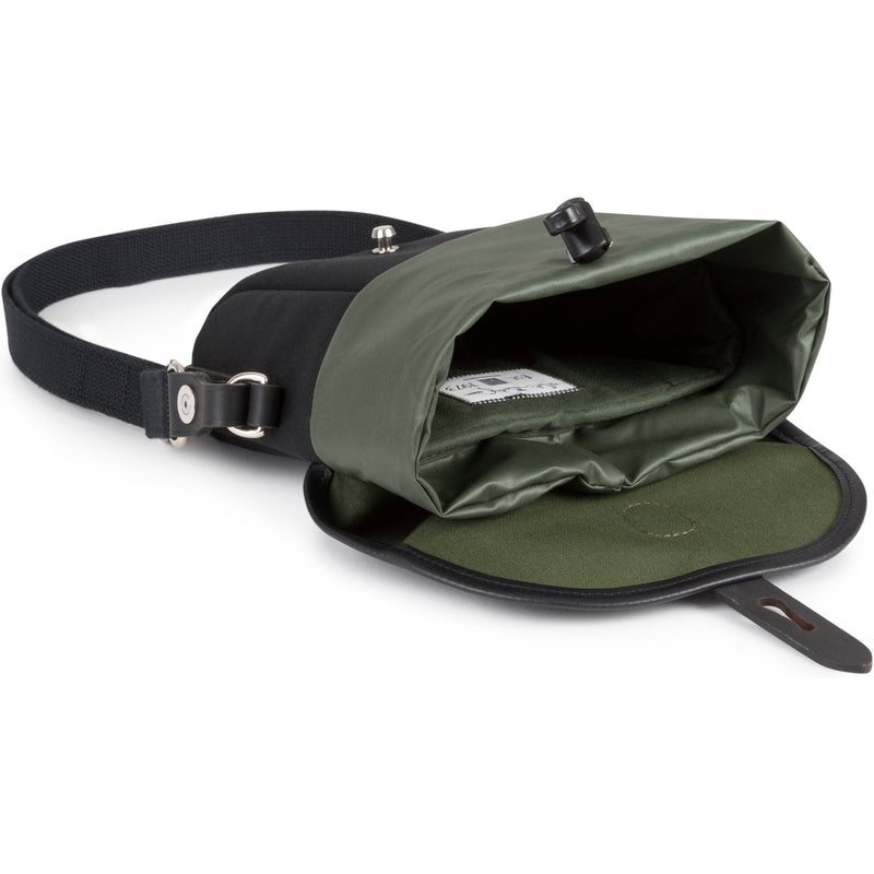 Billingham Galbin 8 Binocular Case (Black Canvas with Black Leather Trim)