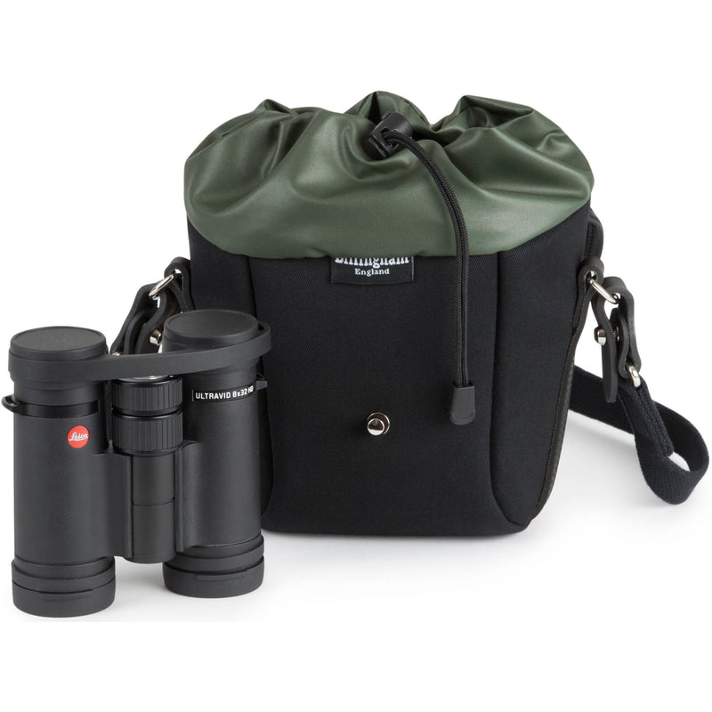 Billingham Galbin 8 Binocular Case (Black Canvas with Black Leather Trim)