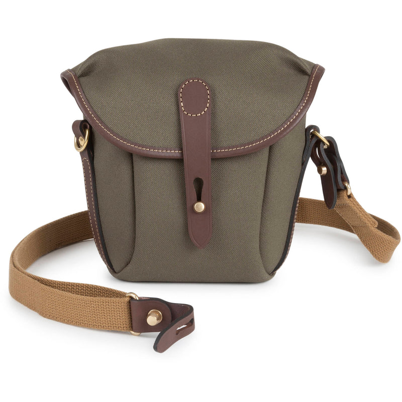 Billingham Galbin 8 Binocular Case (Sage FibreNyte with Chocolate Leather Trim)