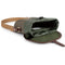 Billingham Galbin 8 Binocular Case (Sage FibreNyte with Chocolate Leather Trim)