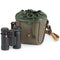 Billingham Galbin 8 Binocular Case (Sage FibreNyte with Chocolate Leather Trim)
