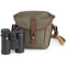 Billingham Galbin 8 Binocular Case (Sage FibreNyte with Chocolate Leather Trim)