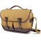 Billingham Mini Eventer Camera/Tablet Bag (Khaki FibreNyte / Chocolate Leather Trim, 9L)