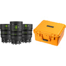 NiSi ATHENA PRIME T2.2/1.9 Full-Frame 3-Lens Add-On Kit (Canon RF, Drop-In Filter Mounts)