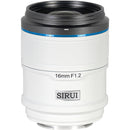 Sirui Sniper 16mm f/1.2 Autofocus Lens (FUJIFILM X, White)
