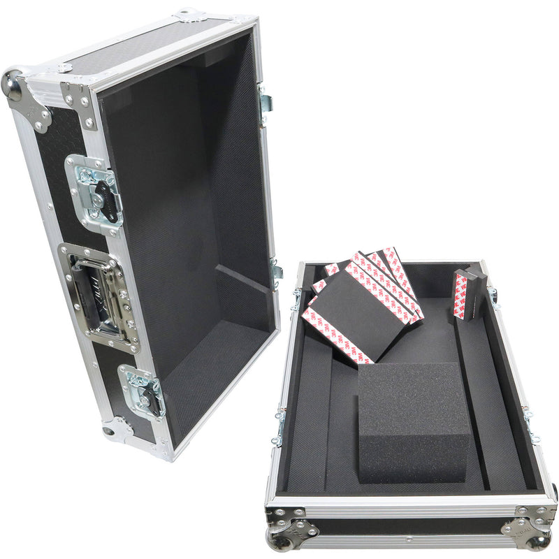 ProX ATA-Style Flight Case for Yamaha DM3 Mackie DLZ or Similarly Sized Equipment (Silver/Black)