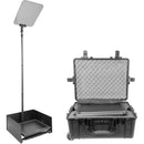 Prompter People StagePro Presidential 17" Portable High-Bright Teleprompter Hard Travel Case (Carbon Fiber)