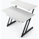 On-Stage WS7500 Studio Workstation (White Wood with Black Steel)