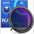 Neewer 2-in-1 True Color Variable ND2-ND32 & CPL Filter (82mm, 1 to 5-Stop)