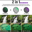 Neewer 2-in-1 True Color Variable ND2-ND32 & CPL Filter (82mm, 1 to 5-Stop)