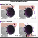 Neewer 2-in-1 True Color Variable ND2-ND32 & CPL Filter (82mm, 1 to 5-Stop)
