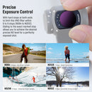 Neewer Magnetic Variable ND64-ND512 Filter for DJI Osmo Pocket 3 (6 to 9-Stop)
