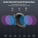 Neewer Magnetic Variable ND64-ND512 Filter for DJI Osmo Pocket 3 (6 to 9-Stop)