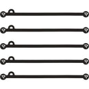 Wooden Camera Cine Mag Ties (5-Pack, Black, 6.8")