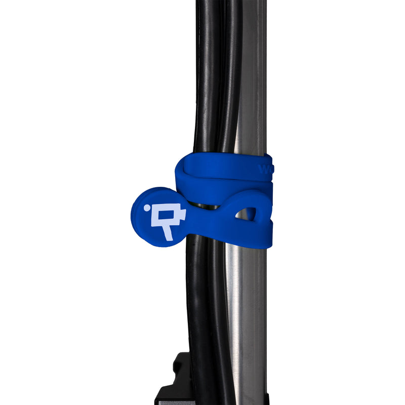 Wooden Camera Cine Mag Ties (5-Pack, Blue, 4.1")