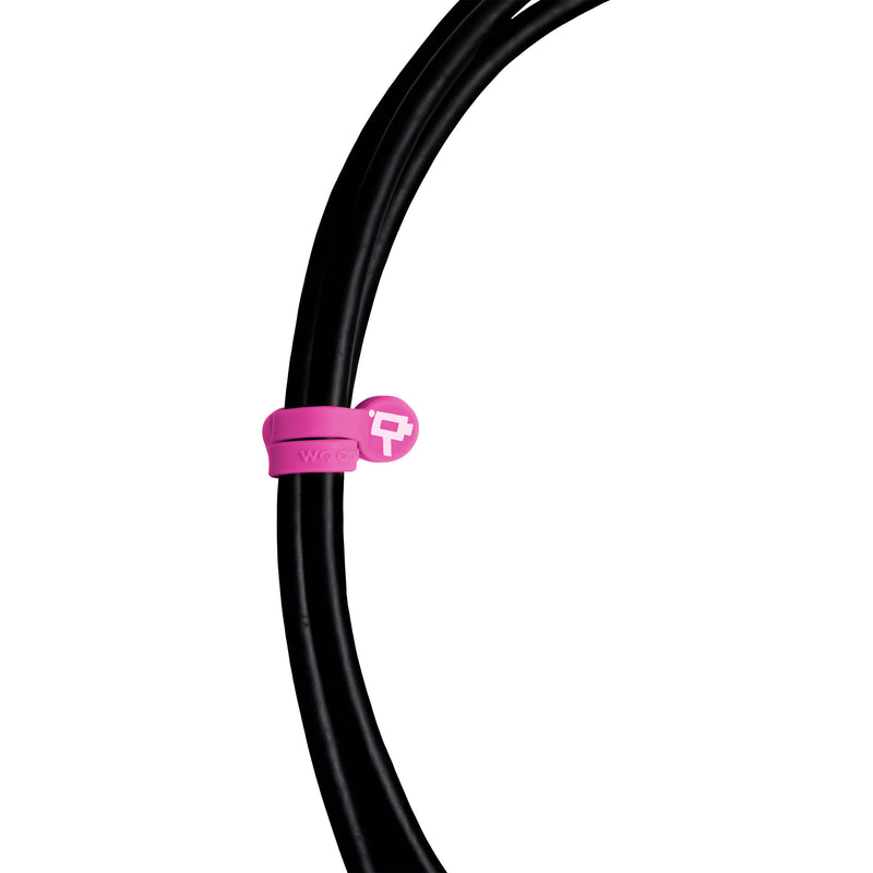 Wooden Camera Cine Mag Ties (5-Pack, Pink, 4.1")