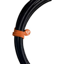 Wooden Camera Cine Mag Ties (5-Pack, Orange, 6.8")