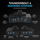 Sabrent Thunderbolt 4 Docking Station with Desk Mount Monitor Arm