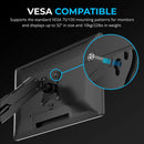 Sabrent Thunderbolt 4 Docking Station with Desk Mount Monitor Arm