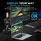 Sabrent Thunderbolt 4 Docking Station with Desk Mount Monitor Arm
