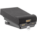 Auray SP-S5 Desktop Studio-Monitor Stand Kit with ISO Pads (Pair, Small)