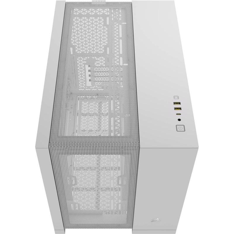 Corsair 2500D AIRFLOW Mid-Tower Dual Chamber Case (White)