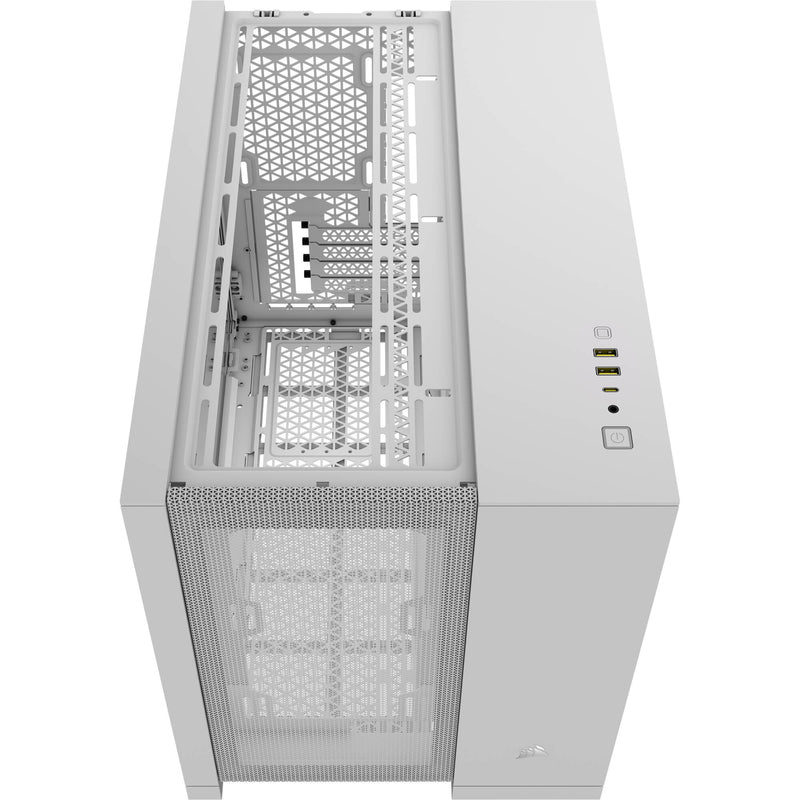 Corsair 2500D AIRFLOW Mid-Tower Dual Chamber Case (White)