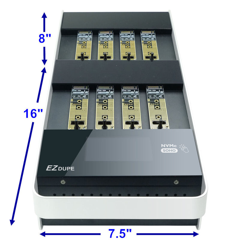 EZ Dupe 7 Target SOHO NVMe M.2 Duplicator