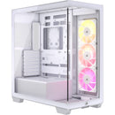 Corsair 3500X ARGB Mid-Tower ATX Desktop Case (White)