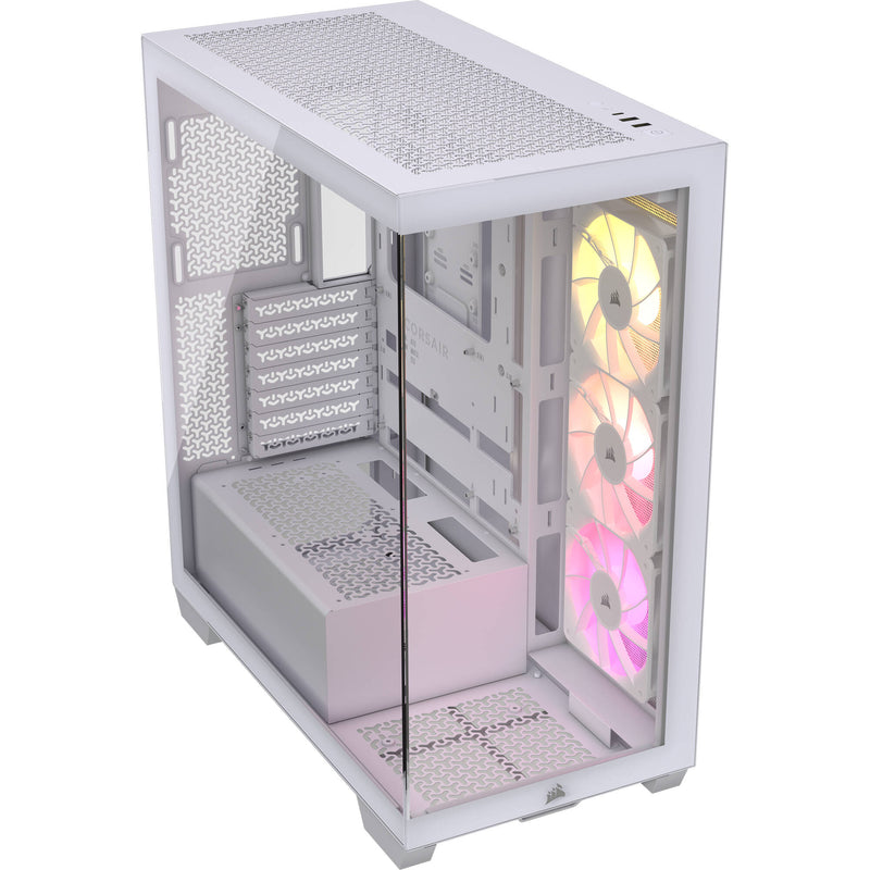 Corsair 3500X ARGB Mid-Tower ATX Desktop Case (White)